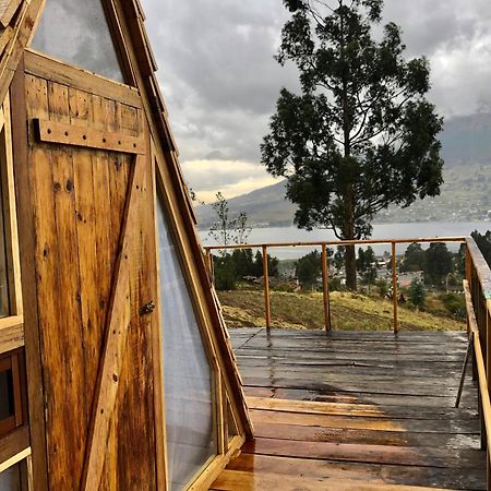 Cabanas Y Glampings Balcon Del Lago Otavalo Eksteriør bilde